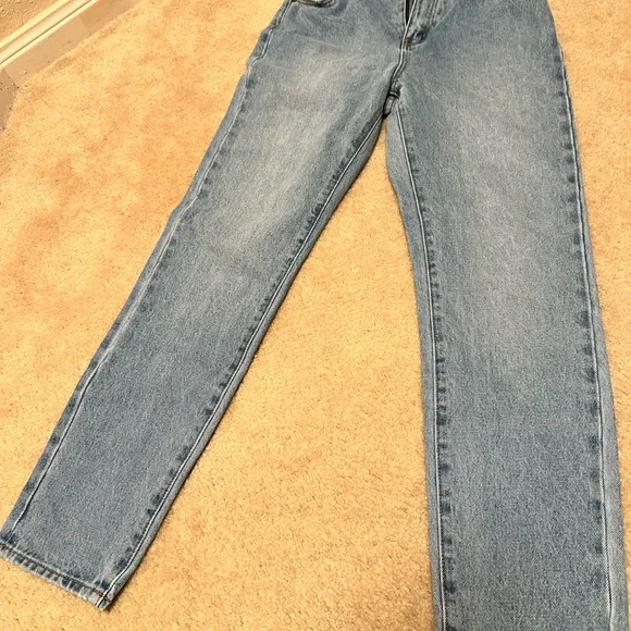 X Sofia Richie Dusters Slim Straight in Old Stone - Picture 5 of 8